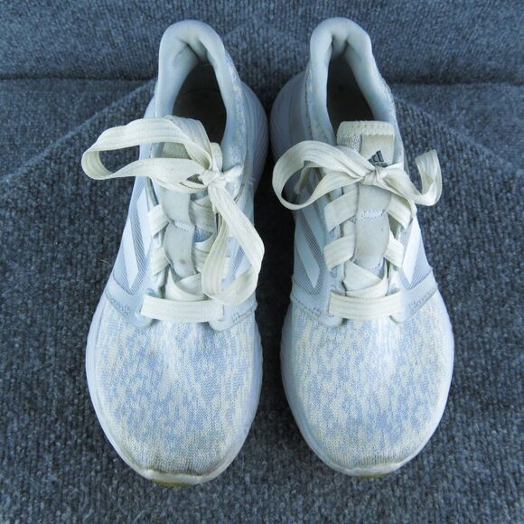 adidas Women's Edge lux Sneaker Gray Fabric Size 7M Gently Used 2025 - Picture 3 of 10